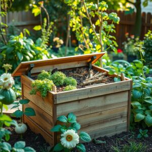 Tự ủ phân bón hữu cơ từ rác nhà bếp cho vườn rau gia đình